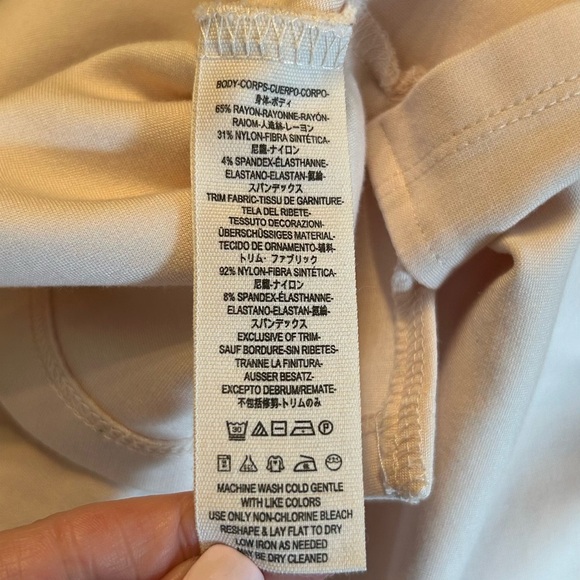 Free People Monarch Mesh Inset Long Sleeve Zip Back Top Women’s SZ S Ballet Pink - Picture 9 of 9